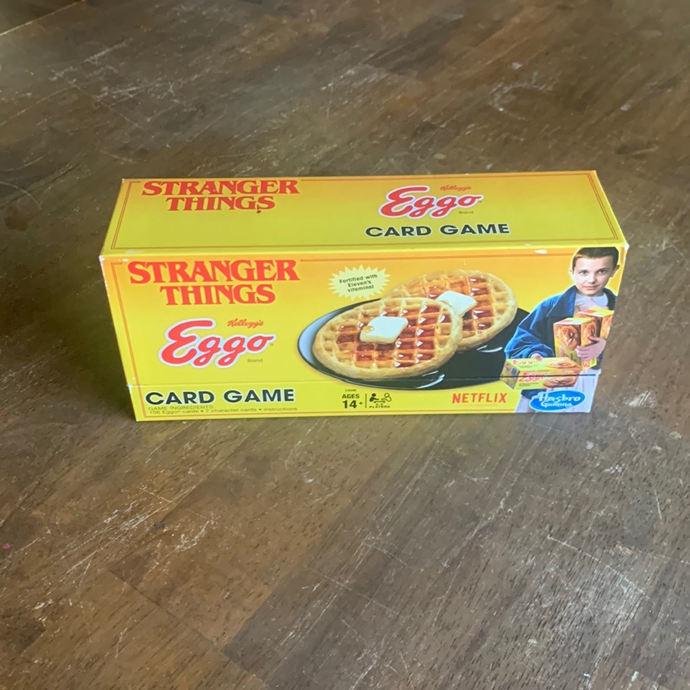 Stranger Things Eggo Card Game